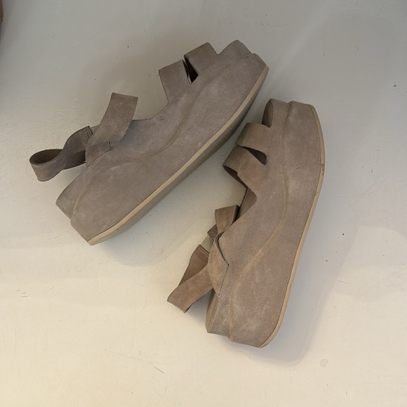 DEL CARLO platform sandals